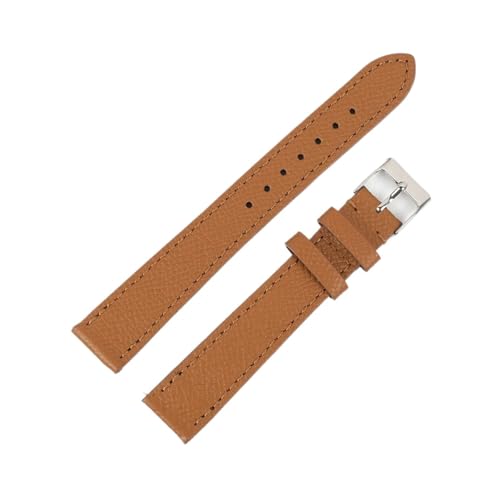 YONGNAGUI NASUNJIA Kalbsleder-Armband, 12–22 Mm, Modisches Handgefertigtes Palmenmuster, Echtes Lederarmband For Männer Und Frauen, Länge 18/20/22 Cm(Brown,12MM_L-130 90MM) von YONGNAGUI