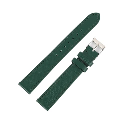 YONGNAGUI NASUNJIA Kalbsleder-Armband, 12–22 Mm, Modisches Handgefertigtes Palmenmuster, Echtes Lederarmband For Männer Und Frauen, Länge 18/20/22 Cm(Green,21MM_M-120 80MM) von YONGNAGUI
