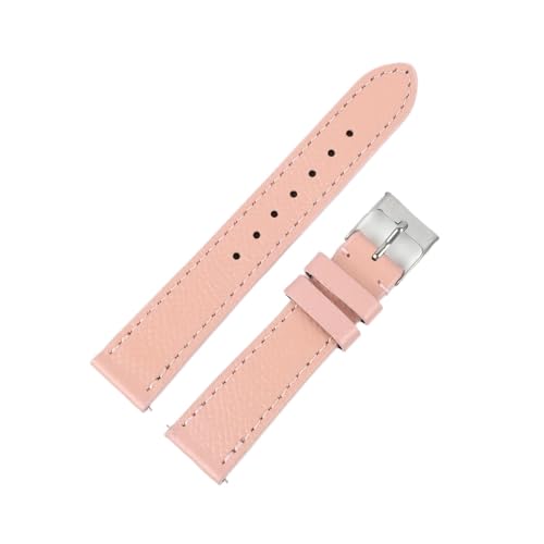 YONGNAGUI NASUNJIA Kalbsleder-Armband, 12–22 Mm, Modisches Handgefertigtes Palmenmuster, Echtes Lederarmband For Männer Und Frauen, Länge 18/20/22 Cm(Pink,14MM_S-110 70MM) von YONGNAGUI