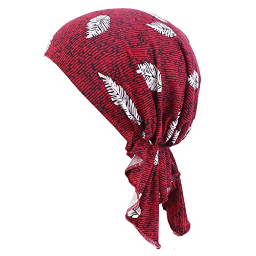 YONKOUNY Kopftuch Turban Damen Eleganter Elastic Muslim Bandana Hat Wrap Kopfbedeckung Schal Mützen Headscarf Fur Haarverlust Chemotherapie von YONKOUNY