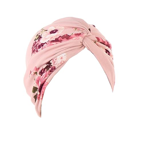 YONKOUNY Turban Damen Bandana Kopftuch Headwrap Indianermütze Damenmütze Nachtmütze für Haarverlust Chimio Chimiotherapie Muslim von YONKOUNY
