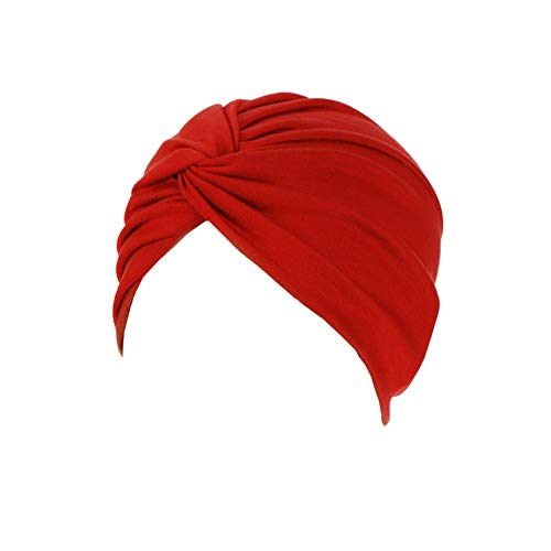 YONKOUNY Turban Damen Bandana Kopftuch Headwrap Indianermütze Damenmütze Nachtmütze für Haarverlust Chimio Chimiotherapie Muslim von YONKOUNY