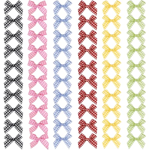 Y2k Mini-Haarspangen mit niedlichem Karomuster für Damen und Mädchen, kleine Haarspangen, einfarbig, Krokodilklemmen, Metall, 60 Stück Y2k Mini-Haarspangen mit niedlichem Karomuster für Damen und Mädchen, kleine Haarspangen, einfarbig, Krokodilklemmen, Metall, 60 Stück von YONOY