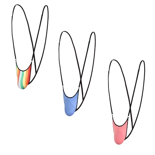 YOOBNG Männer Mankini G-String Tanga Herren V Sling Strapshalter Tanga Badeanzug Bikini Unterwäsche von YOOBNG