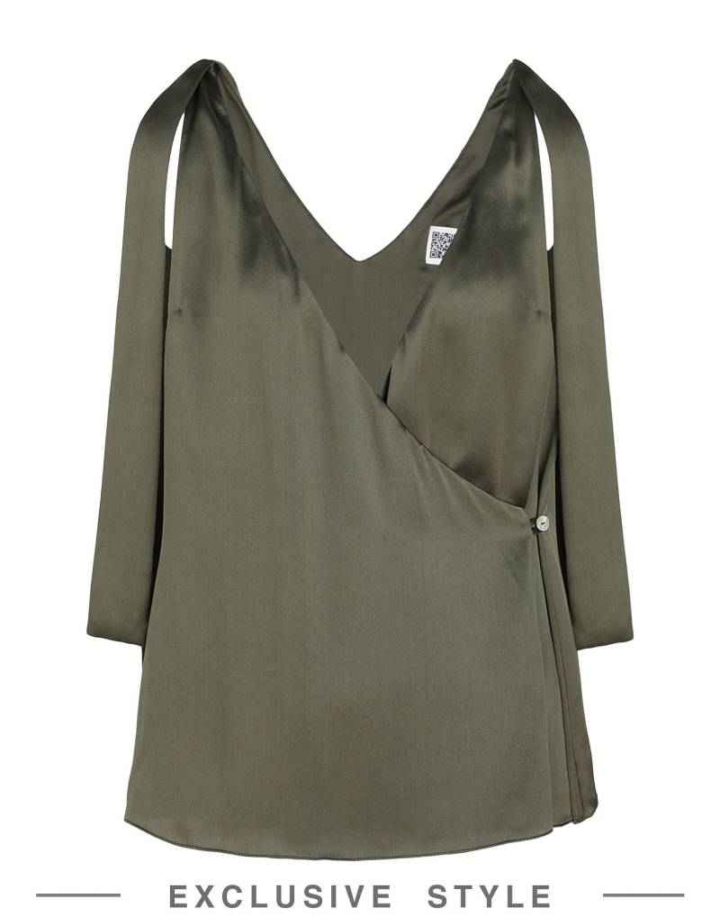 YOOX NET-A-PORTER for THE PRINCE'S FOUNDATION Top Damen Dunkelgrün von YOOX NET-A-PORTER for THE PRINCE'S FOUNDATION