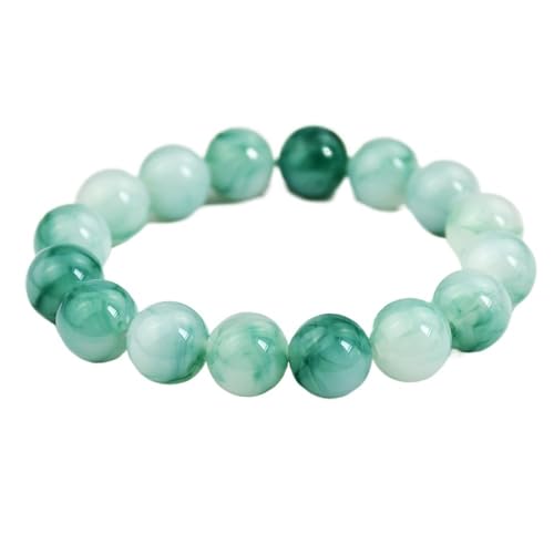 YOPI Armband aus Jade-Imitat-Perlen und Kristallen for Damen – lichtechtes Schmuckaccessoire(green) von YOPI
