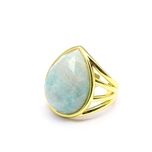 YOPI Eleganter Kristallring für Damen - Wunderschönes Schmuckaccessoire, Einheitsgröße von YOPI