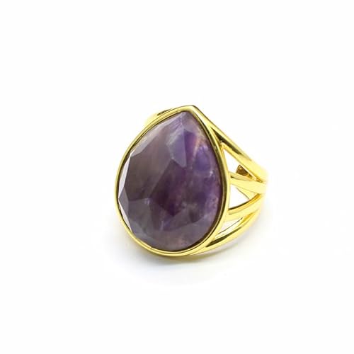 YOPI Eleganter Kristallring für Damen - Wunderschönes Schmuckaccessoire, Einheitsgröße von YOPI