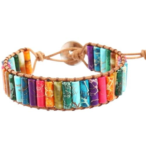 YOPI Handgewebtes Boho-Armband for Damen | Stilvoller und einzigartiger Kunsthandwerksschmuck(Circle) von YOPI