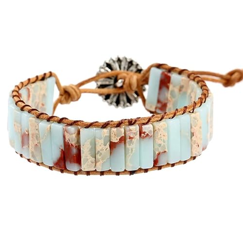 YOPI Handgewebtes Boho-Armband for Damen | Stilvoller und einzigartiger Kunsthandwerksschmuck(Weiß) von YOPI