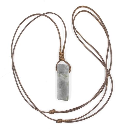 YOPI Lange Halskette mit geometrischem Kristall Anhänger - eleganter Schmuck für Frauen, One Size von YOPI