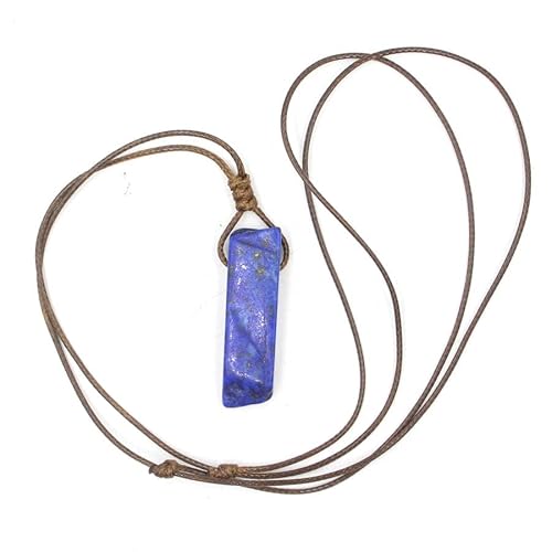 YOPI Lange Halskette mit geometrischem Kristall Anhänger - eleganter Schmuck für Frauen, One Size von YOPI