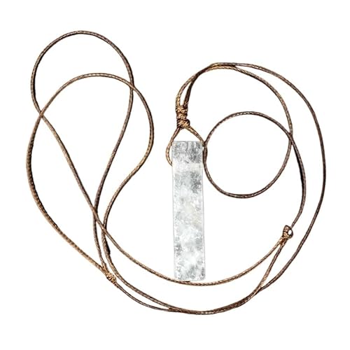 YOPI Lange Halskette mit geometrischem Kristall Anhänger - eleganter Schmuck für Frauen, One Size von YOPI