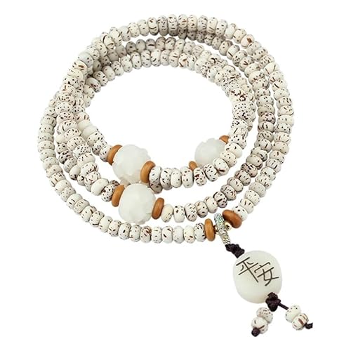 YOPI Retro-Bodhi-Armband und Halsketten-Set for Damen und Herren – stilvolles Rosenkranz-Schmuck-Accessoire von YOPI