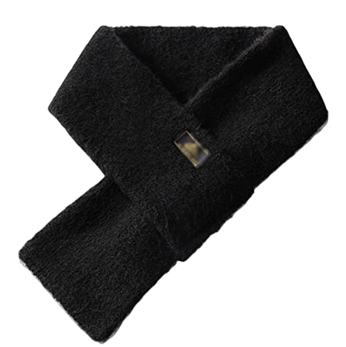 YOPOIY Herren Schal, Weihnachtsschal, Weiche Warme Winterschal, Klassisch Modern Scarf, Einfarbig Schal, Weich wie Kaschmir-Schwarz-77 x 11cm YOPOIY Herren Schal, Weihnachtsschal, Weiche Warme Winterschal, Klassisch Modern Scarf, Einfarbig Schal, Weich wie Kaschmir-Schwarz-77 x 11cm von YOPOIY