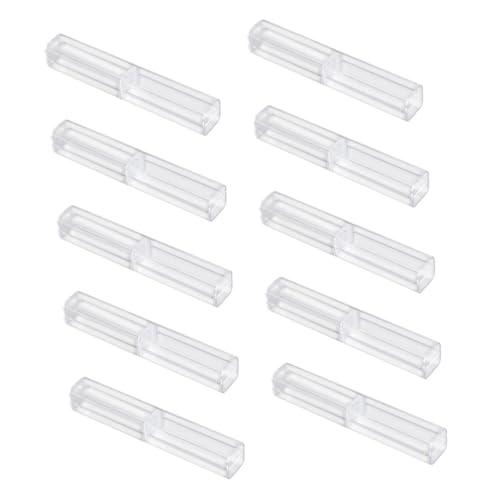 YOSADIER 10stücke Transparentes Stifteetui Stiftverpackungsbox Bleistift-geschenkbox Für Schule Und Büro Haltbarer Kunststoffbehälter Zur Aufbewahrung Von Stiften Und Bleistiften von YOSADIER