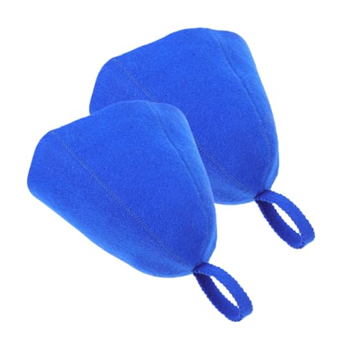 YOSADIER 2 Stück Saunahut aus Stabiler Dicker Wolle Schnell Trocknend Temperaturregulierend und Wiederverwendbar Atmungsaktiv und Komfortabel für Sauna Spa und Dampfbad Geeignet für Damen von YOSADIER