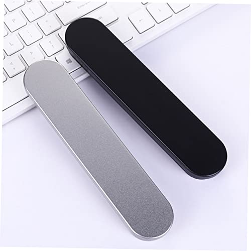 YOSADIER 6Stücke Teiliges Studentenzinnstiftkoffer Rechteckige Metallbox zur Aufbewahrung von Stiften Markern und Bürobedarf mit Praktischem Klappdeckel für Schule und Büro von YOSADIER