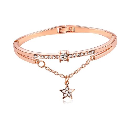YOSADIER Armband aus Legierung schmuck Sternarmband Frauen Armband Golden von YOSADIER