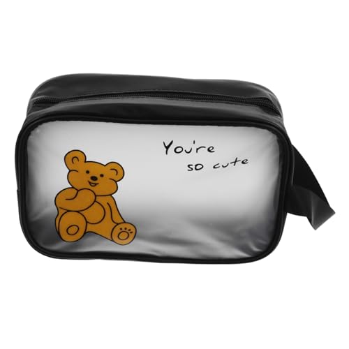 YOSADIER Car Seat Back Storage Bag Multifunktionaler Make-up Und Hautpflege-Organizer Tragbare Strandtasche Und Reiseaufbewahrung Für Alltag Und Outdoor-aktivitäten Klein Schwarz von YOSADIER