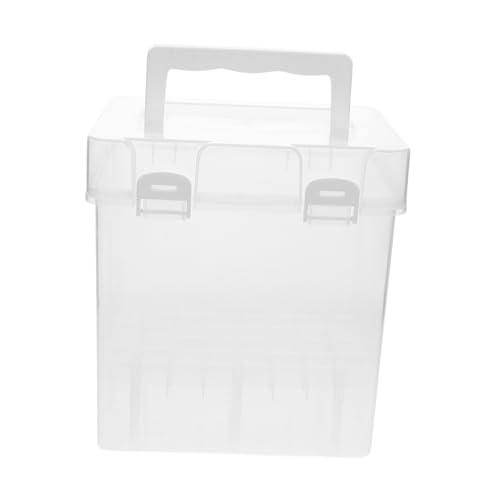 YOSADIER Transparente Stifte-aufbewahrungsbox Mit Fächern Sicherem Verschluss Aus Kunststoff Für Schnelle Identifizierung Und Organisation Von Stiften Und Markern von YOSADIER