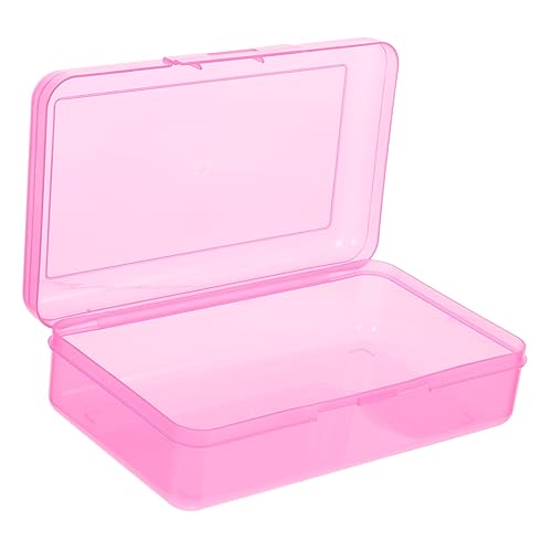 YOSADIER Transparente Bleistiftbox Bleistift-aufbewahrungsetui Bleistifthalter Aus Kunststoff Tragbare Stift-verpackungsbox Stift-trageetui Mit Großem Fassungsvermögen von YOSADIER
