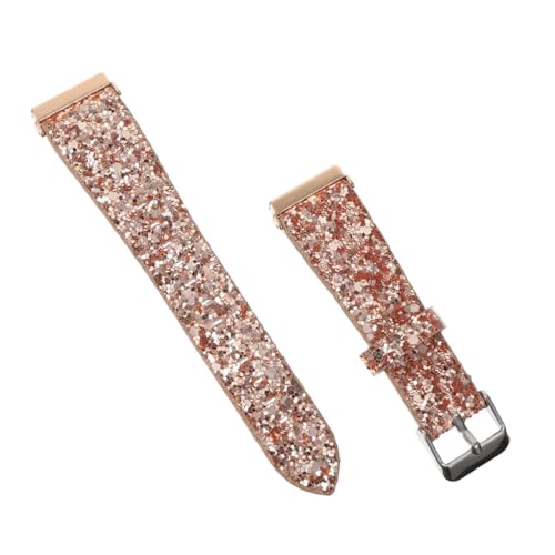 YOSADIER Leder uhrenarmband Kompatibel für Fitbit Serie Roségold Langlebiges Ersatzarmband aus Umweltfreundlichem Material Modisches Zubehör für Damen und Herren Einfach zu Wechseln von YOSADIER