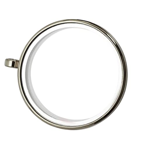 YOSADIER Medaillon Anhänger für Damen Runde Form Schwebendes Fotorahmen Halskette Langlebig Charm Anhänger für Selbstgemacht Schmuck von YOSADIER