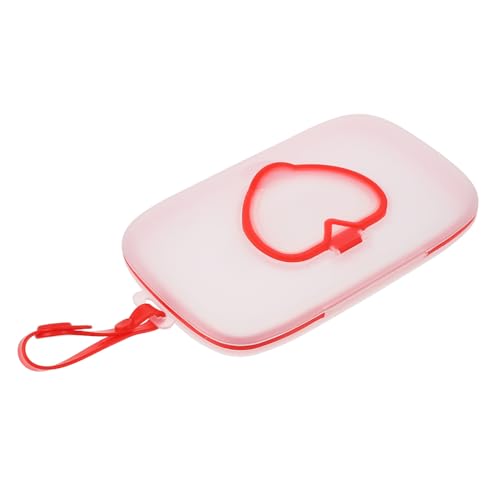 YOSADIER Tragbare Feuchttücherbox Nasswischtuchspender aus PP mit Silikondichtung Leicht Feuchtigkeitsdicht zum Aufhängen an Kinderwagen und Laufstall Praktischer Outdoor Wipes Case von YOSADIER