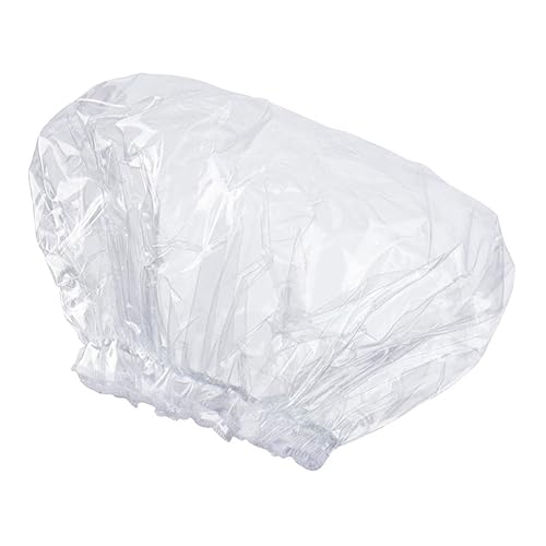 YOSADIER Wasserdichte Duschhaube Für Damen Und Herren Wiederverwendbare Badekappe Aus Hochwertigem Material Für Langes Haar Und Gesichtswaschen Mit Elastischem Design von YOSADIER