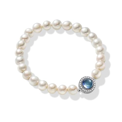 YOSKAEDI Perlen Armband Damen Verstellbar | Charm Armband Personalisiertes Geschenk für Valentinstag & Muttertag YOSKAEDI Perlen Armband Damen Verstellbar | Charm Armband Personalisiertes Geschenk für Valentinstag & Muttertag von YOSKAEDI