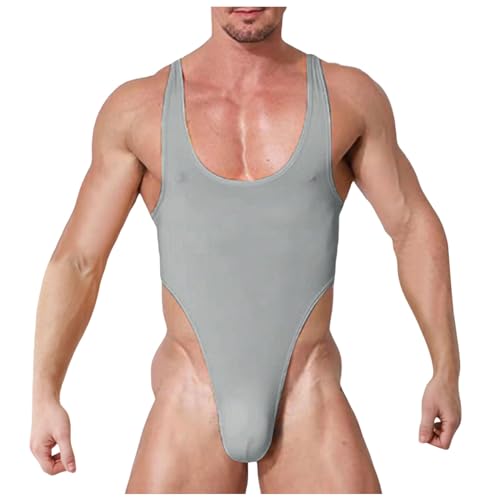 YOSUWOAI Erotischer Body für Herren Eng Gymnastik Elastisch String Body Wetlook Erotik Unterhemd Stringbody Bodysuit Langarm Tanktop Männerbody Einteiler Training Sportwear Singlet YOSUWOAI Erotischer Body für Herren Eng Gymnastik Elastisch String Body Wetlook Erotik Unterhemd Stringbody Bodysuit Langarm Tanktop Männerbody Einteiler Training Sportwear Singlet von YOSUWOAI
