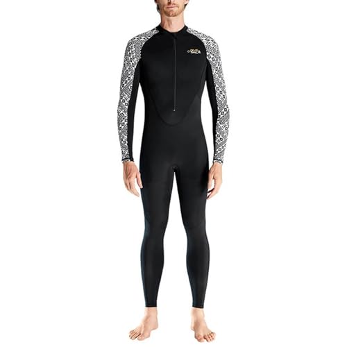 YOSUWOAI Neoprenanzug Herren Lang Schwimmen Surfanzug Ganzkörper Tauchhautausschlag Guard One -Stück Schnelltrockend Badebekleidung Zum Schnorcheln Surfen Schwimmanzug Für Männer Frauen von YOSUWOAI