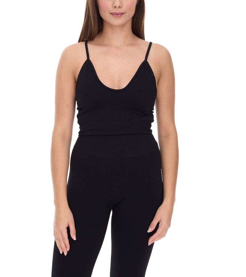 YOU DO YOU Damen Sport-BH Sport-Bustier nahtloses Sport-Oberteil Yoga-BH 904951 Schwarz YOU DO YOU Damen Sport-BH Sport-Bustier nahtloses Sport-Oberteil Yoga-BH 904951 Schwarz von YOU DO YOU