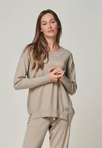 YOU LOOK PERFECT 100% Merino Strickpullover mit Rundhals "Bella" von YOU LOOK PERFECT