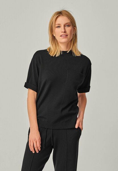 YOU LOOK PERFECT 100% Merino gestricktes T-Shirt "Elfie" von YOU LOOK PERFECT