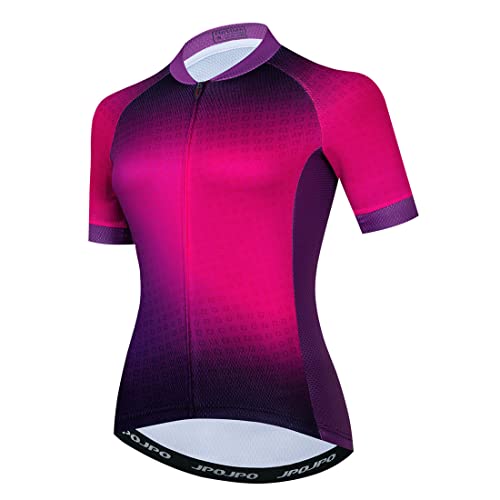 Damen-Fahrradtrikot, Mountainbike-Trikot, kurzärmelig, S-3XL, T2005, Klein von YOUALSO