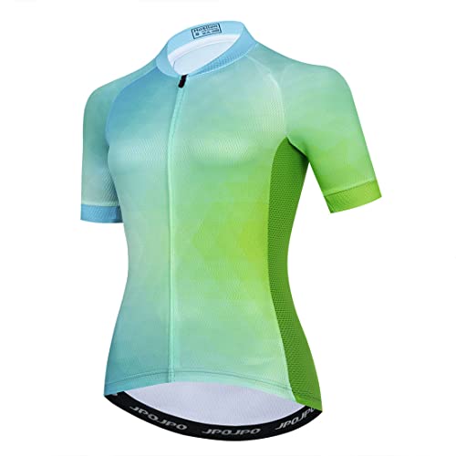 Damen-Fahrradtrikot, Mountainbike-Trikot, kurzärmelig, S-3XL, T2011, Klein von YOUALSO