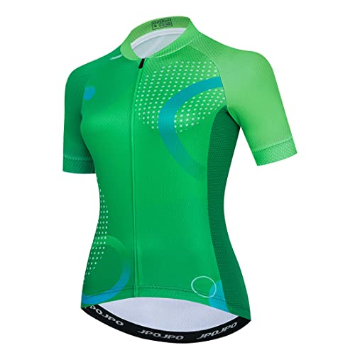 Damen-Fahrradtrikot, Mountainbike-Trikot, kurzärmelig, S-3XL, T2015, 3X-Groß von YOUALSO