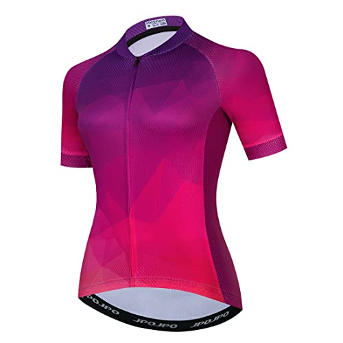 Damen-Fahrradtrikot, Mountainbike-Trikot, kurzärmelig, S-3XL, T2017, Groß von YOUALSO