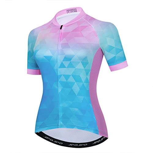 Mountainbike-Trikot für Damen, kurzärmelig, Gr. S-3XL, T2008, 3X-Groß von YOUALSO