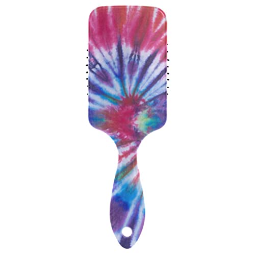 Haarbürste für Damen Mädchen, Tie Dye Trippy Paddel Bürste Haarbürste Luftkissen Kamm für alle Haartypen von YOUJUNER