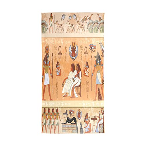 YOUJUNER Damen Seidentücher Altes ägypten ägypten Seide Schal Halstuch Lang Halstuch Halstücher Seidenschal von YOUJUNER