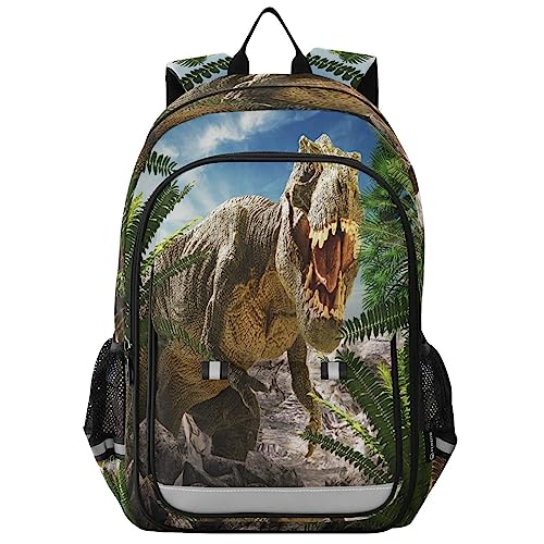 YOUJUNER Kinder Schulrucksack Dinosaurier Schulranzen Schultasche Sporttasche Backpack für Mädchen Jungen von YOUJUNER