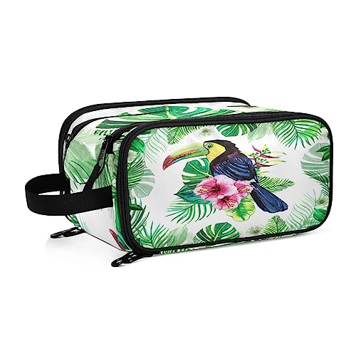 YOUJUNER Make-up-Tasche, Mandala, ethnische Libelle, Reisen, tragbar, große Kosmetiktasche, Kulturbeutel, Make-up-Organizer-Tasche für Frauen und Mädchen, Farbe 39, 28*14.5*18cm, Kulturbeutel von YOUJUNER