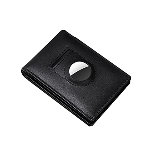 YOUNAFEN Fashion Wallet RFID Blocking Card Holder for AirTag Slim Short Wallets Credit Cards Case for Women Men, B, as pics show von YOUNAFEN