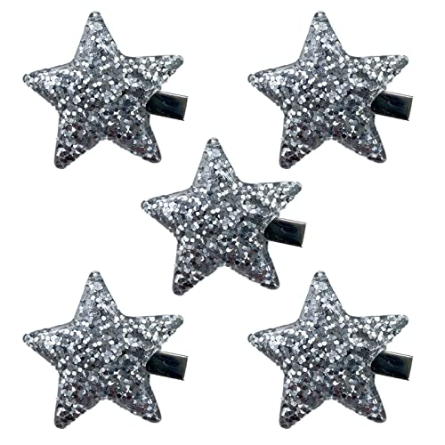 YOUNAFEN Haarspangen mit schimmernden Sternen, Set mit 1/5/10 Stück, Metall-Haarspangen für Mädchen und Frauen, für den täglichen Gebrauch und besondere Anlässe von YOUNAFEN