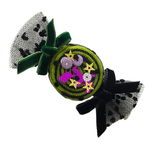 YOUNAFEN Halloween Candy Haarspange für Frauen Entenschnabel Haarspange Haarnadel Gothic Mädchen Seitenclip Urlaub Haarspangen für Kinder von YOUNAFEN