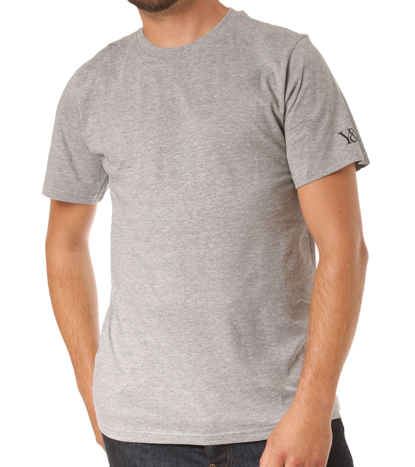 YOUNG & RECKLESS Oblong Herren T-Shirt Baumwoll-Shirt mit Rückenprint 110039-853 Grau von YOUNG  & RECKLESS