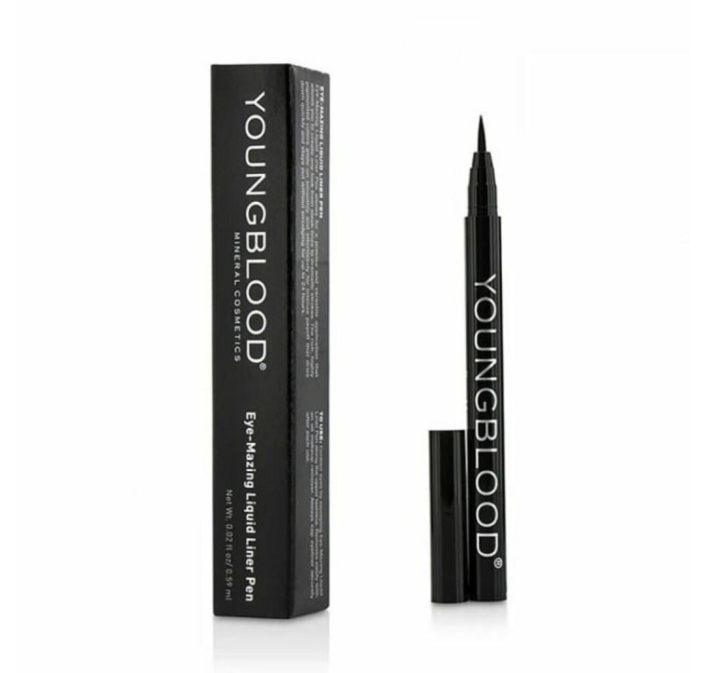 YOUNGBLOOD Eyeliner - Eye-Mazing Liquid Liner Pen - Noir von YOUNGBLOOD